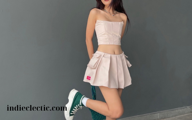 Váy Mini Corset Iris Dáng Ôm Màu Đen (2)